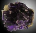 Gorgeous Cubic Fluorite on Bladed Barite - Cave-in-Rock, Illinois #32194-1